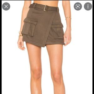 army green skort